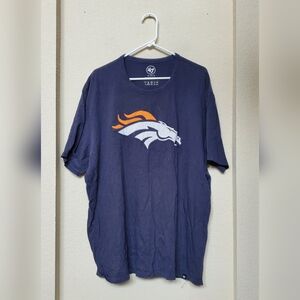 47 Navy Blue Denver Broncos Men's Shirt.  Size 3XL